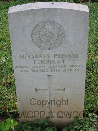 Dar Es Salaam War Cemetery - Knight, F